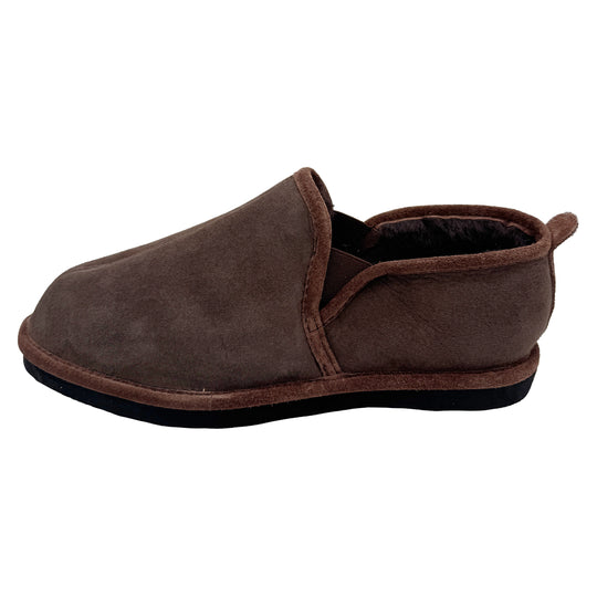 Men's 6E Wide Reverse Sheepskin Slippers