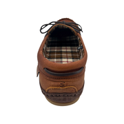 Men's Tartan Wool Lined Moccasin Shoes