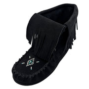 Women's Black Inca Moccasin Boots