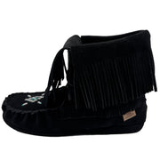 Women's Black Inca Moccasin Boots
