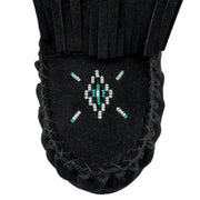Women's Black Inca Moccasin Boots