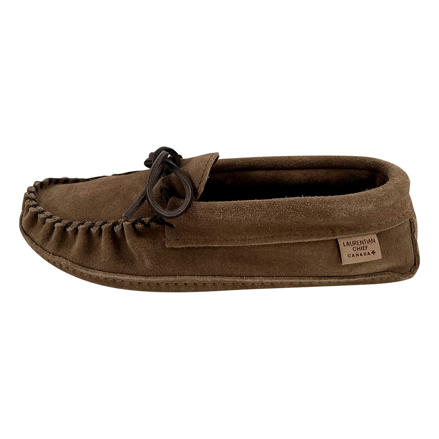 Men's Smoke Suede Moccasins (Clearance - Size 8, 9 & 12 ONLY)