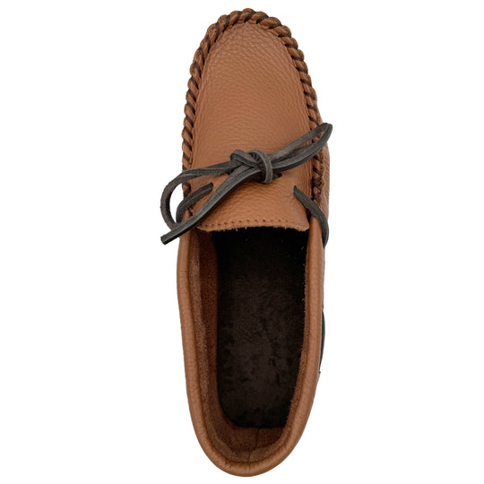 Men's Soft Sole Leather Moccasin Slippers
