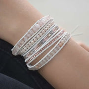 Semi-Precious Stones Wrap Bracelets