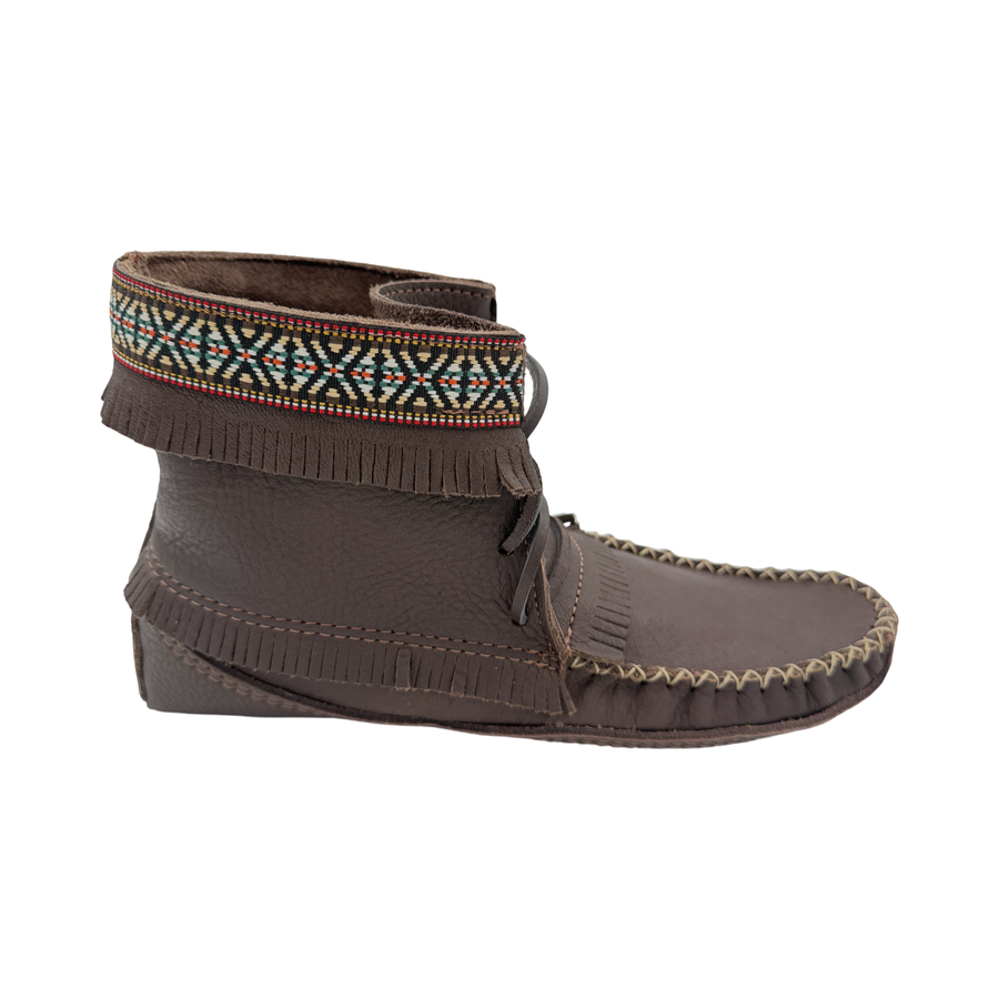 Men's Cork Earthing Ankle Moccasin Boots