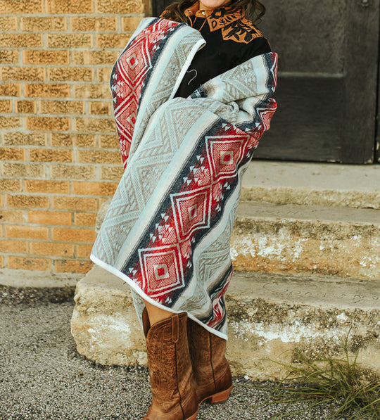 Aztec Sherpa Blanket