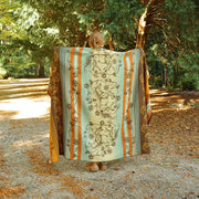 Indigenous Art Woven Blanket