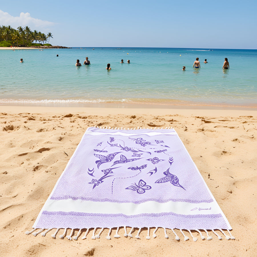 Indigenous Art Cotton Bathroom Décor Towels