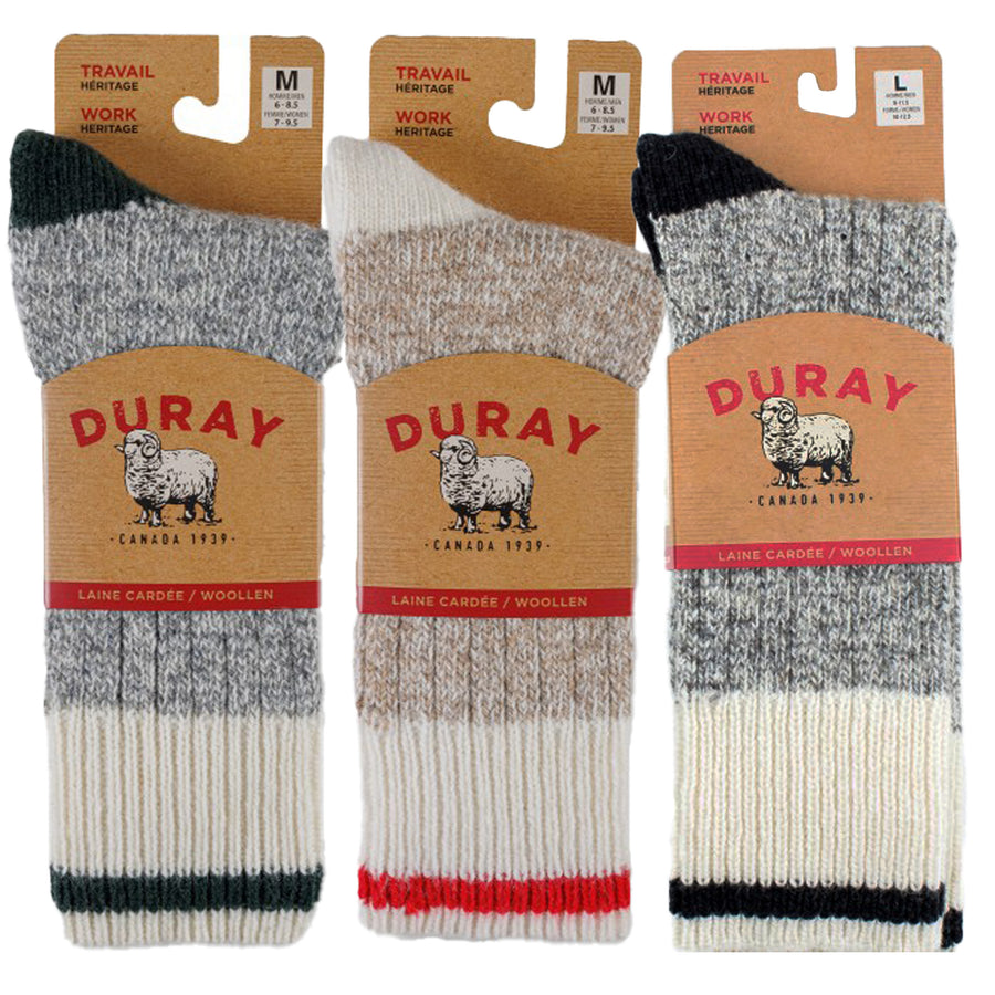 Men's Wool Work Socks (Pack of 3)