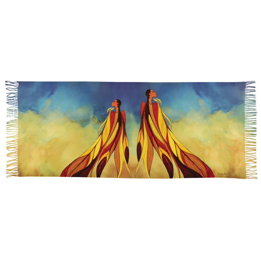 Maxine Noel Walk Beyond Art Print Shawl