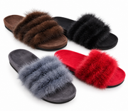 Eloise Mink Slippers (FINAL CLEARANCE) Sandal / Slipper