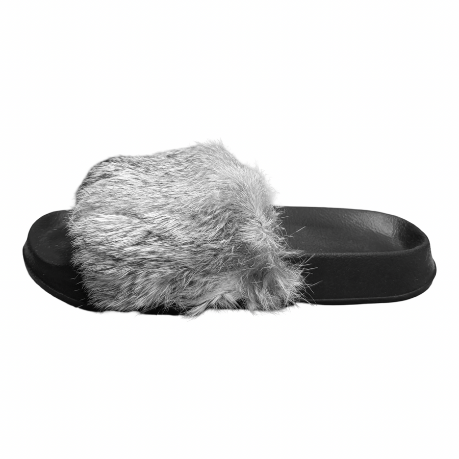 ERICA Women Fluffy Slides on FINAL CLEARANCE