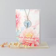 Greeting Card with Dreamcatcher Necklace