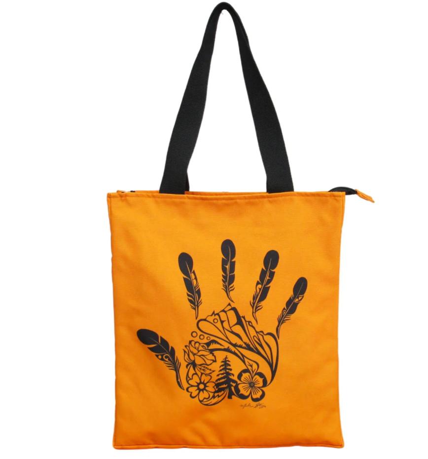 Indigenous Art Gitxsan Hand Recycled Eco Bag