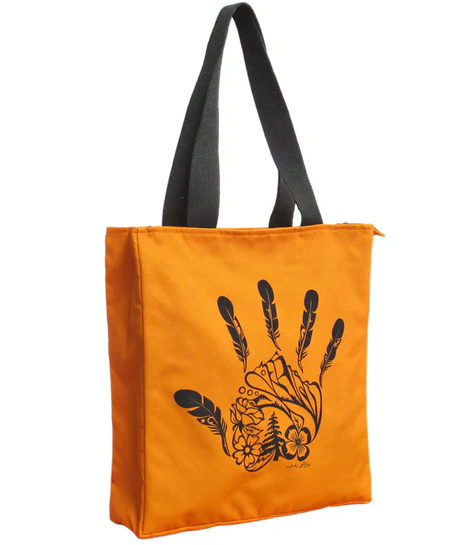 Indigenous Art Gitxsan Hand Recycled Eco Bag