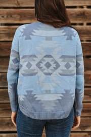 Women's Knitted Round Hem Side-Button Sweater