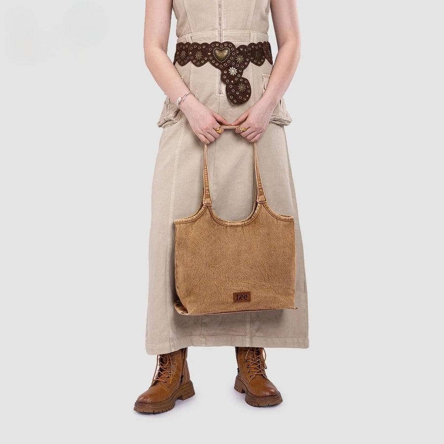 Denim Canvas Tote Bag