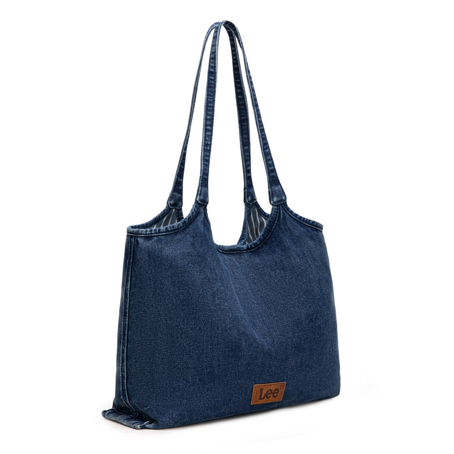 Denim Canvas Tote Bag