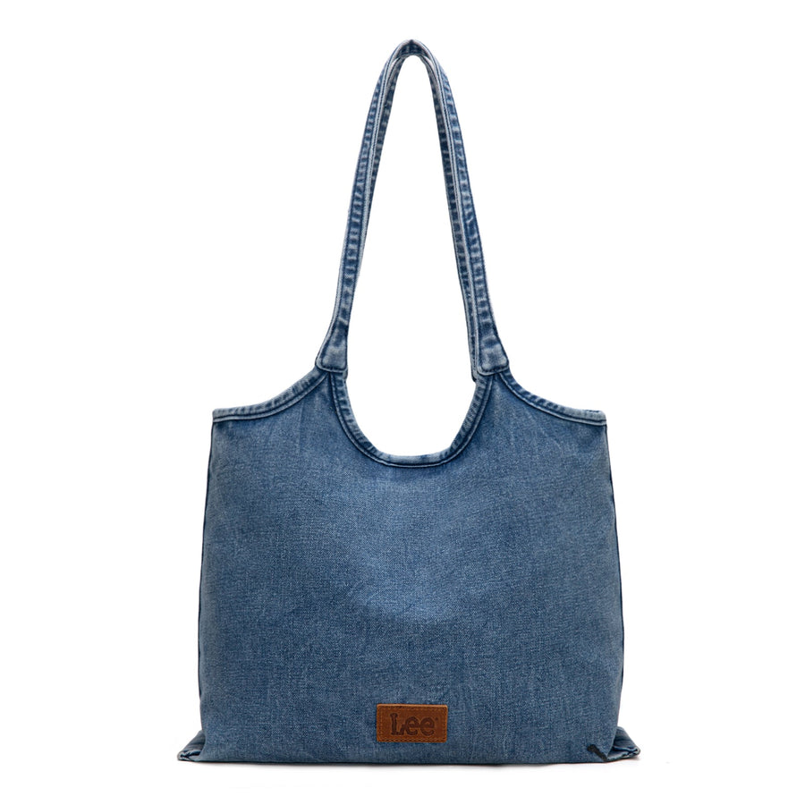 Denim Canvas Tote Bag