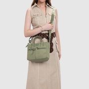 Multi Pocket Small Crossbody Tote