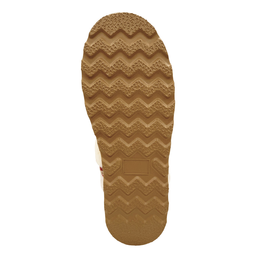 Sheepskin EVA Sole Ankle Boots with Braiding