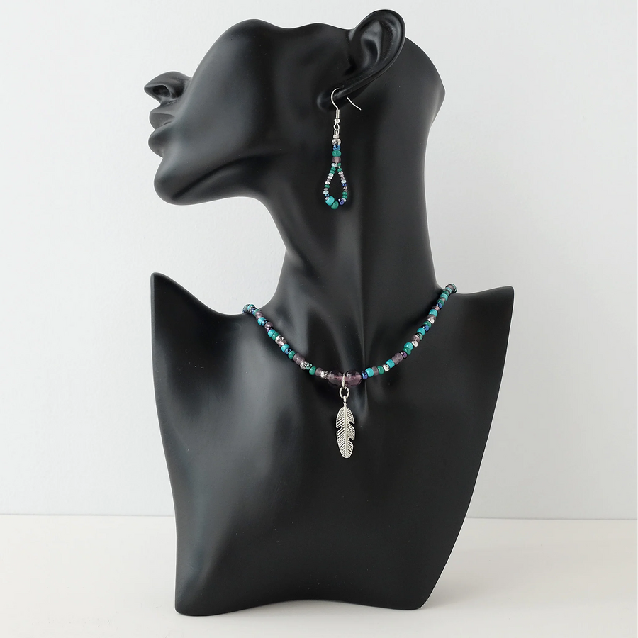 Glass Beaded Earrings