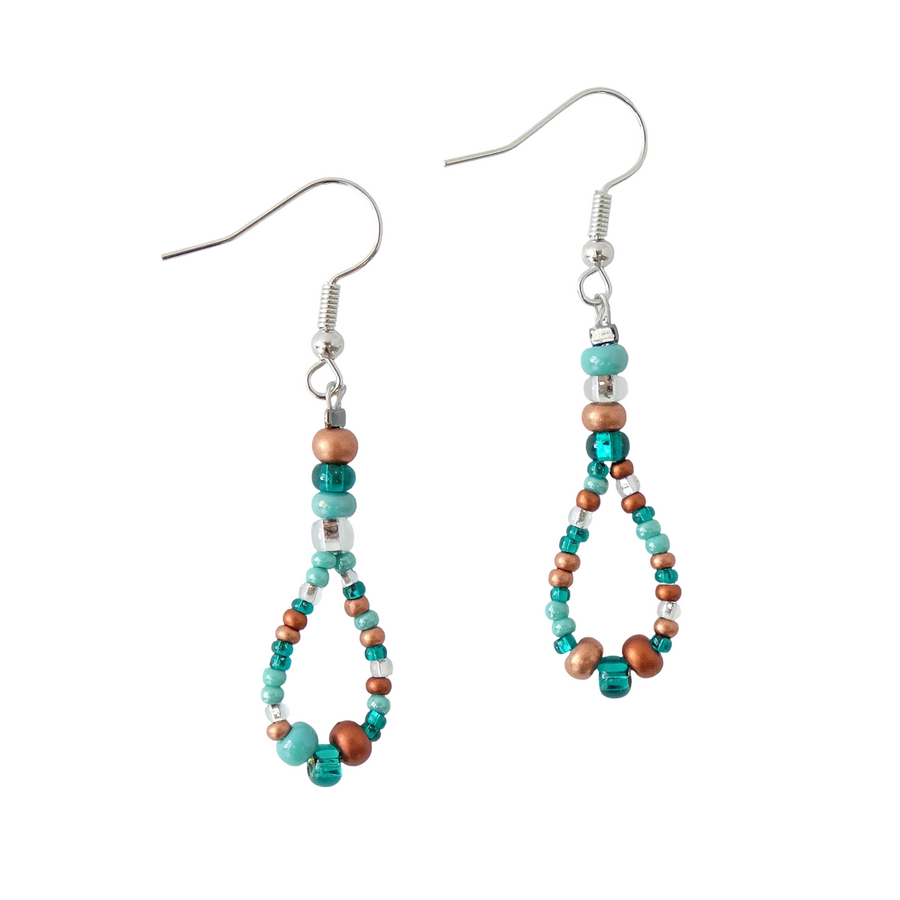 Glass Beaded Earrings