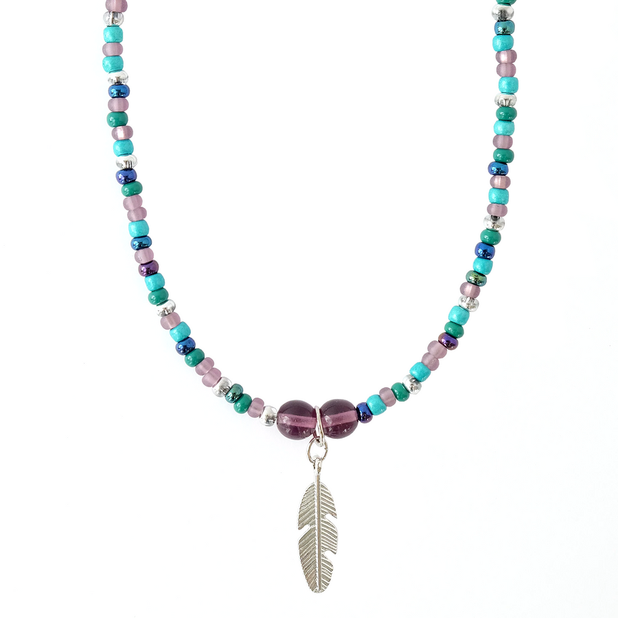 Glass Beaded Necklace