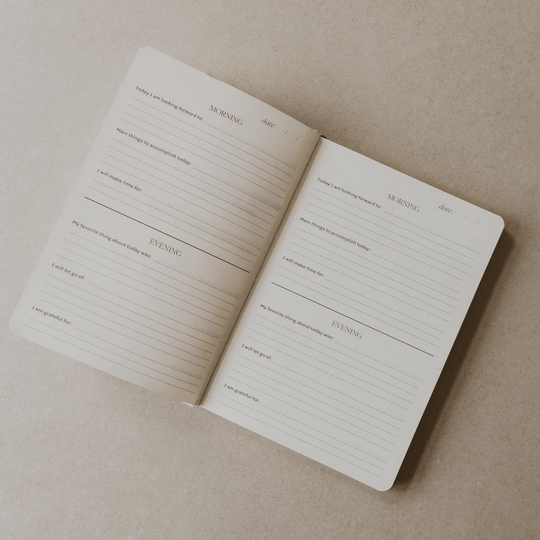 Be Mindful Promped Hardcover Journal