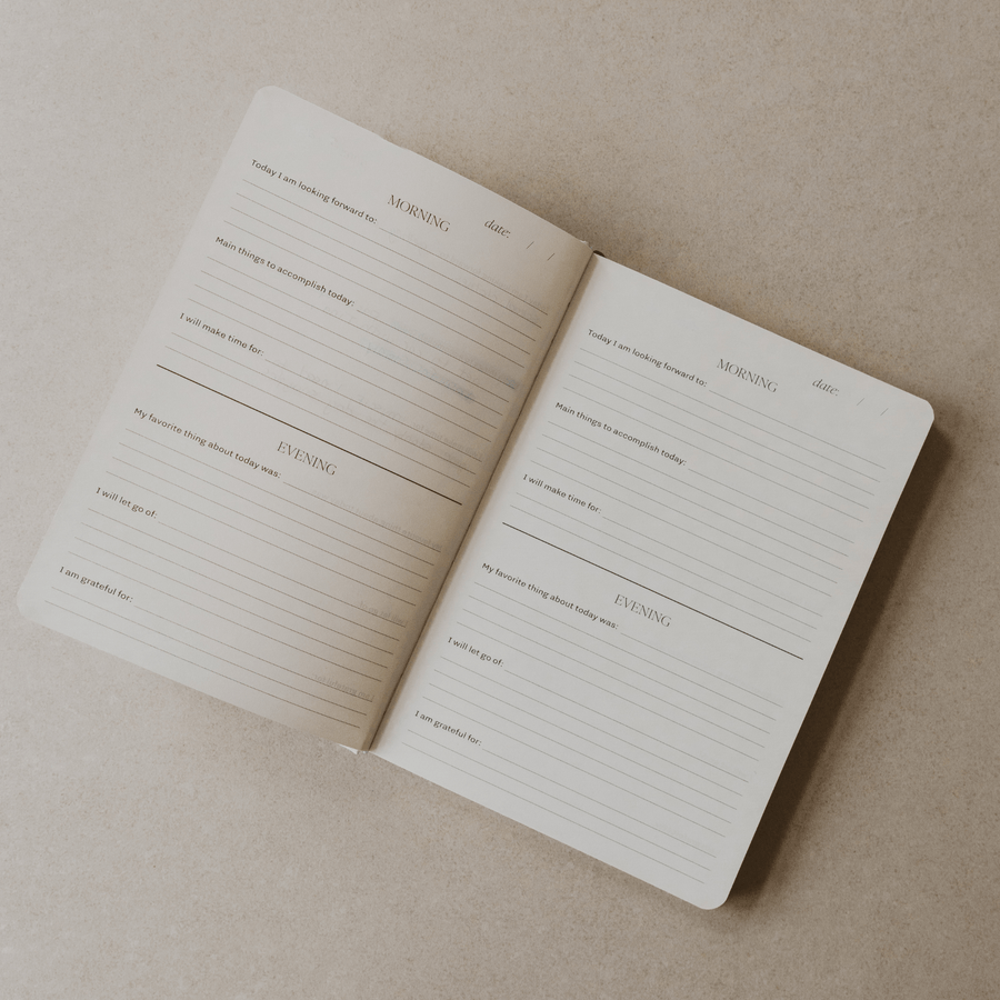 Be Mindful Promped Hardcover Journal