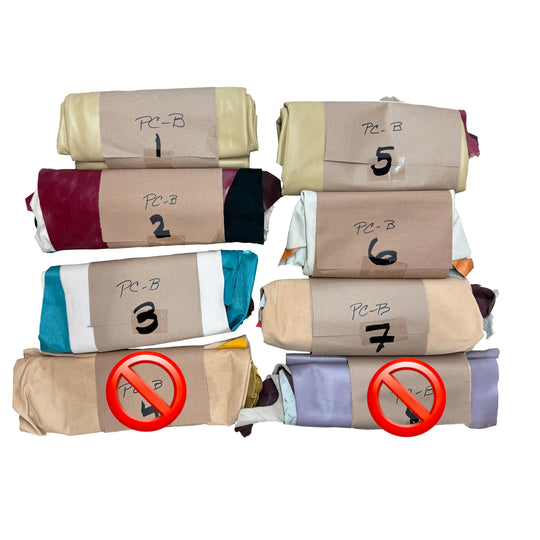 Surprise Small Bundles of Crafting Leather Assorted colours