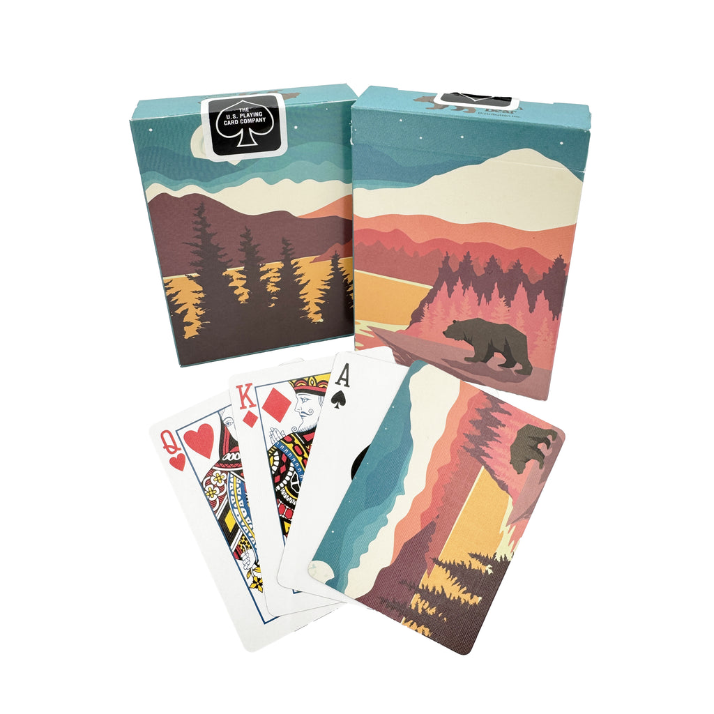 Best Deck 'The Brown Bear' Playing Cards Bicycle Brand Made In USA