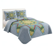 Indigenous Art Quilt Bedding Set (Queen)