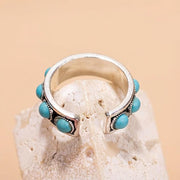 Vintage Silver Turquoise Ring