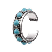 Vintage Silver Turquoise Ring
