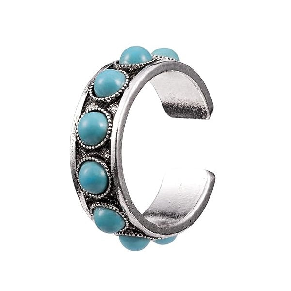 Vintage Silver Turquoise Ring