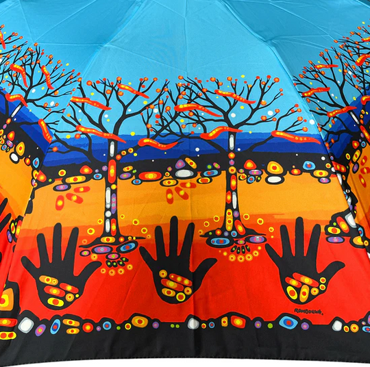 Native American Art Collapsible Umbrella