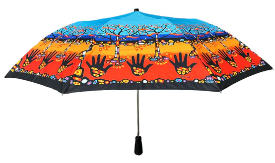 Native American Art Collapsible Umbrella