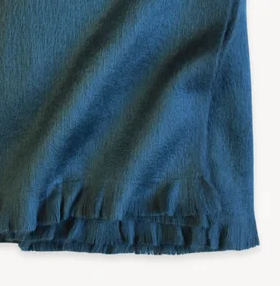 Alpaca Blend Whale Blanket/Throw