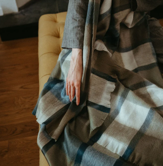 Camp Plaid Large Throw / Blanket