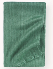 Large Heathered Sage Throw Blanket