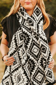 Aztec Knit Scarf