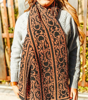 Aztec Knit Scarf