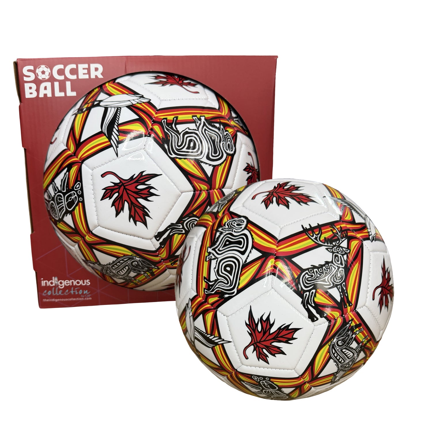 Indigenous Design Soccer Balls by Ojibway & Nisga’a & Métis Artists ...