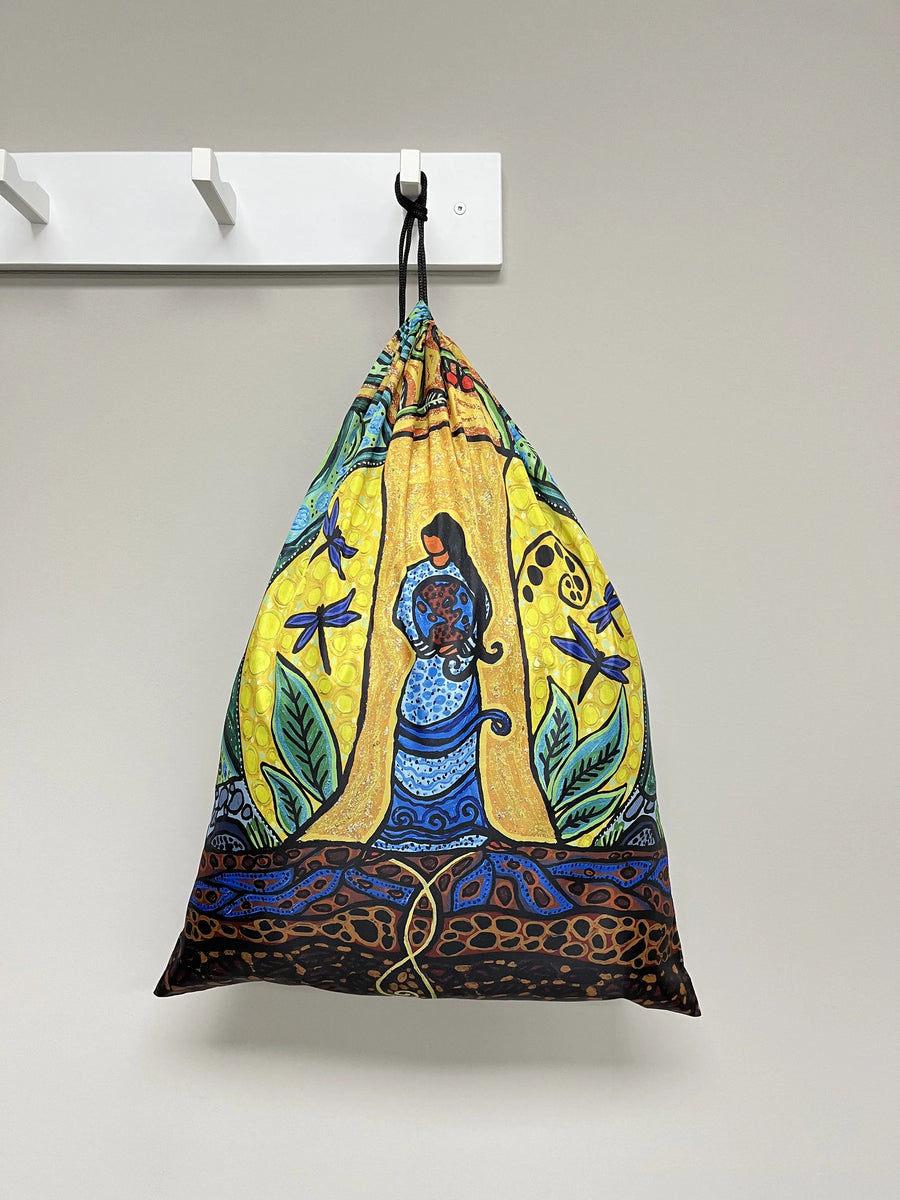 Native American Art Travel Laundry Bag