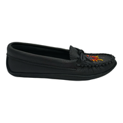 Women's Soft Sole Moose Hide Leather Moccasins