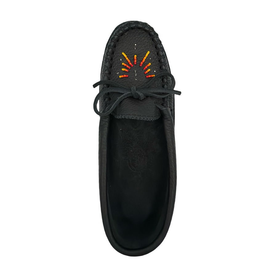Women's Soft Sole Moose Hide Leather Moccasins