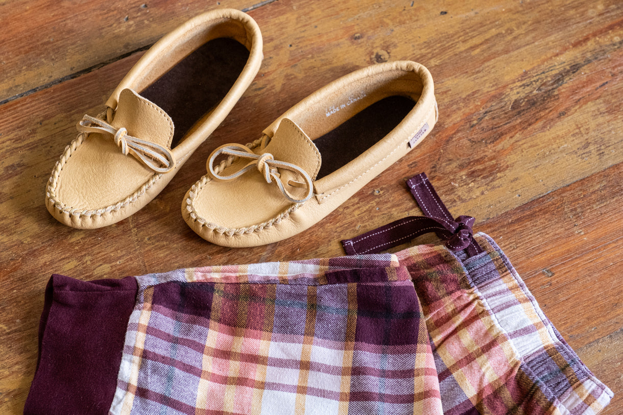 tracee leather moccasin