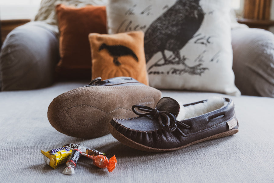 Mocs slippers sales