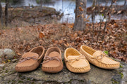 Men's Wide Leather Moccasins (Clearance)